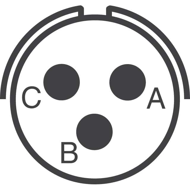 MS3106F-14S-7S Amphenol Industrial Operations  Gruppi di connettori circolari